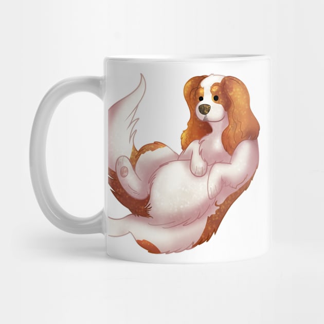 Cozy Cavalier King Charles Spaniel by Phoenix Baldwin